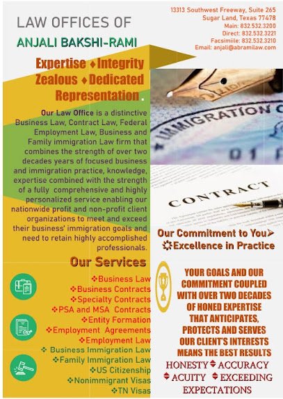 Bakshi Global Law and Consulting, formerly Law Offices of Anjali Bakshi-Rami