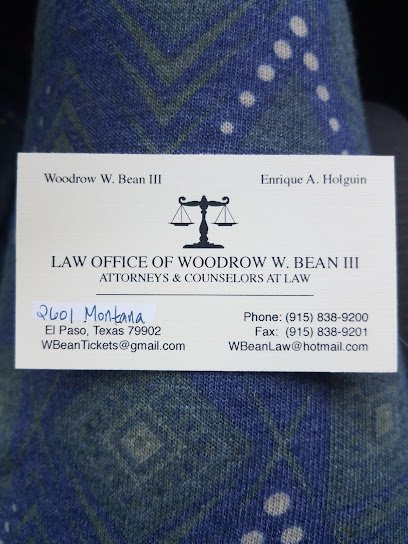 Law Office Of Woodrow W. Bean III