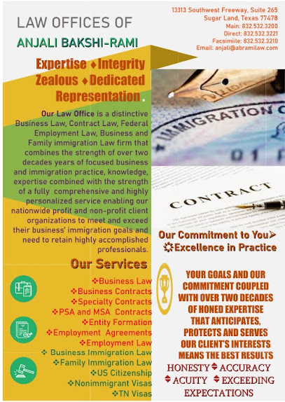 Bakshi Global Law and Consulting, formerly Law Offices of Anjali Bakshi-Rami